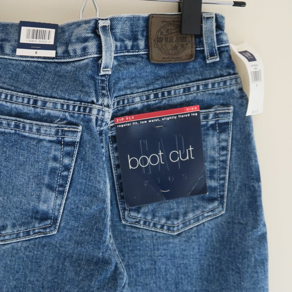 GAP Kids  Boot Cut Blue Jeans,  Size 8  NWT